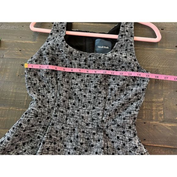 ModCloth Take the lead Tweed dress size 4 - Picture 8 of 8
